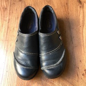 Clark’s Ashland Alpine’ Navy Blue Leather Shoes